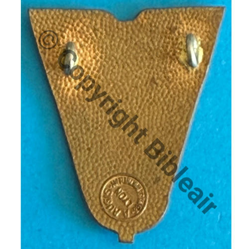 15e ESCADRE DE BOMBARDEMENT  1935-40  A.AUGIS ST.BARTH Poincon Circulaire 2Anneaux Dos granuleux Src.mesnil01 296Eur(x5) 